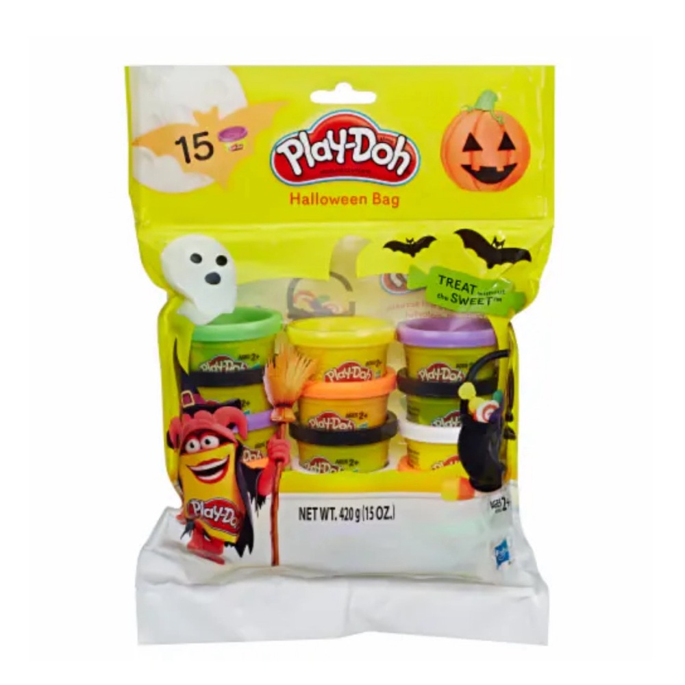 Play-Doh Halloween Bag 15 ct (1oz ea) Sealed NEW